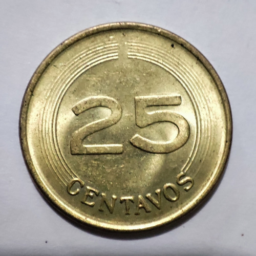 Moneda 25 Centavos Colombia 1979