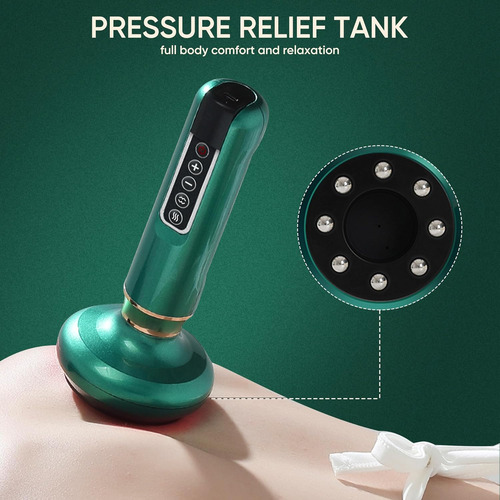 Handheld Cellulite Massager - 3 In 1 Vacuum Cupping Set, ...