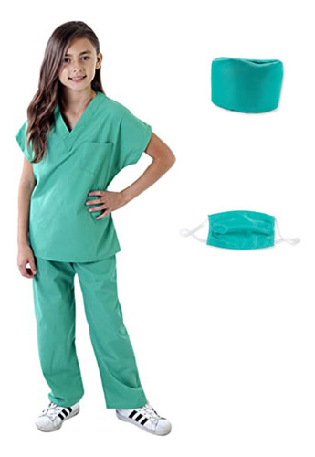 Children's Doctor Nurse Suit Short Sleeved Nurse Suit