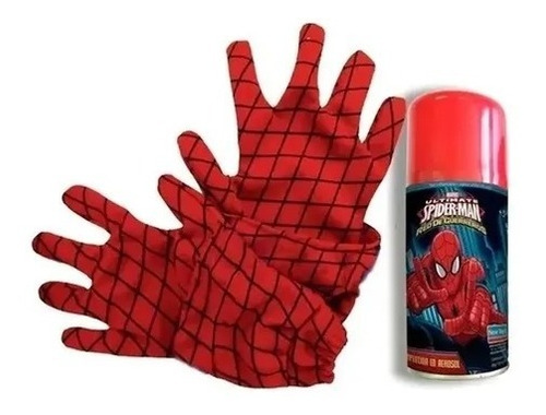 Super Guantes Spiderman Lanza Telarañas Accesorio Disfraz