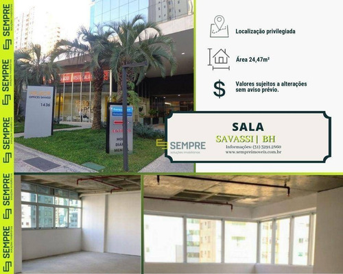Imagem 1 de 29 de Salas À Venda, 24 M² - Savassi - Belo Horizonte/mg - Sa0126