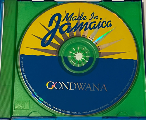 Cd Gondwana / Made In Jamaica ( Leer Descripcion)