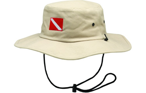 Imagen 1 de 4 de Innovative Scuba - Sombrero Con Bandera De Buzo- Cap171
