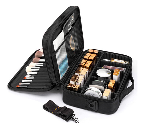 Bolsa De Cosméticos, Bolsa De Mano De Belleza, Bordada, Prof