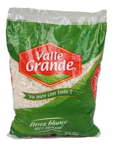 Arroz Blanco Valle Grande 450gr X 25und