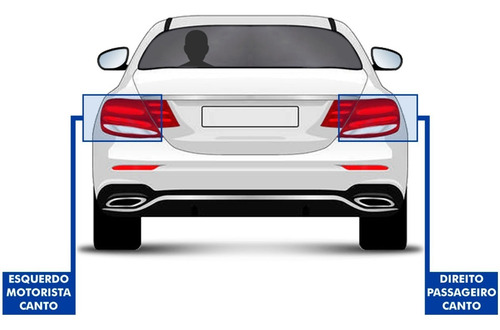 Imagem 5 de 5 de Lanterna Bmw X3 2015 2016 2017 Canto Led