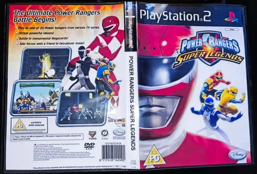 Jogo Power Rangers Super Legends ps2 ( Luta ) Play 2