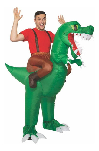 Disfraz Inflable Dinosaurio Adulto