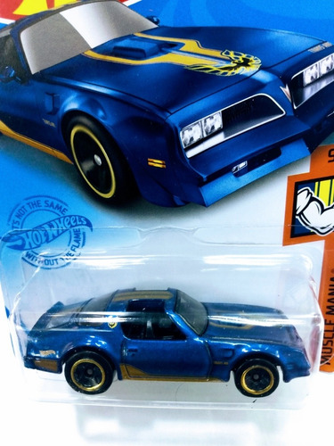 Carrito Hot Wheels Hot Bird Pontiac Escala 1:64