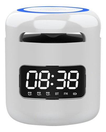 Reloj Despertador Inalámbrico Q Speaker Bt 5.0, Inalámbrico