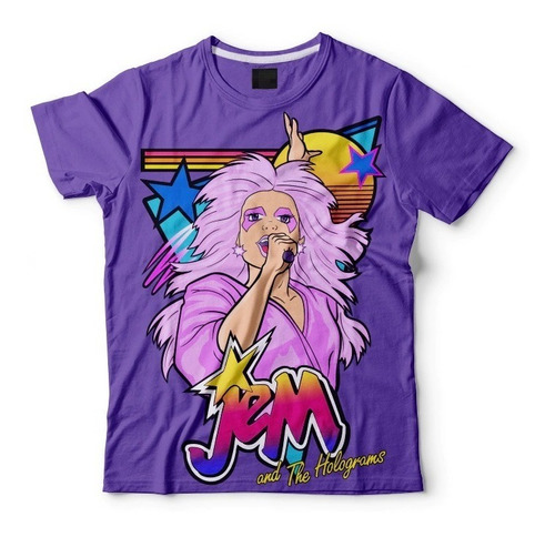 Remera Jem And The Holograms Muy Lejano