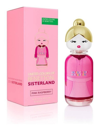 Perfume Benetton Pink Raspberry Sister - mL a $2124