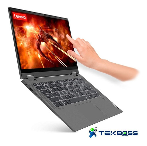 Imagen 4 de 9 de Laptop Lenovo Flex Core I7+16gb+ssd+ Touch 14+ Lector Huella