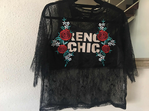 Blusa De Encaje Importada