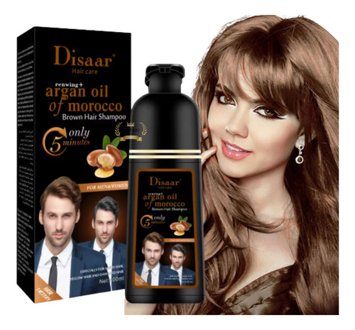 Shampoo Colorante Tinte Rápido Canas 400ml