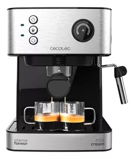 Cafetera Power Espresso Cecotec 20 Matic Professionale Color Plateado