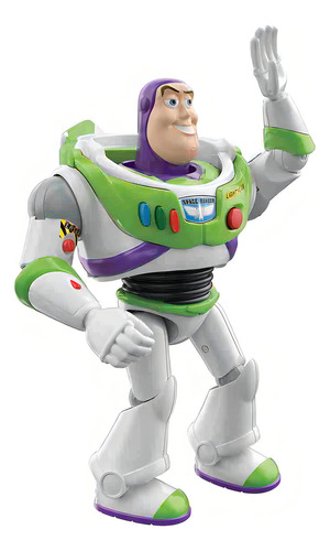 Disney Toy Story Figura De Acción Buzz Con Cohete Español