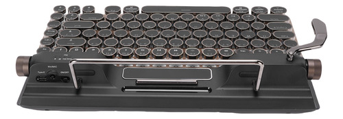 Teclado De Máquina De Escrever Retrô Mechanical 5.0 Teclados