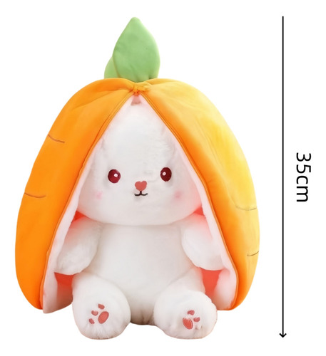 A Conejo De Zanahoria O Conejo Fresa De 35 Cm, Juguetes De