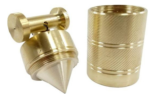 Perpendiculo Profesional De Bronce Forma Cilindro/cono N8 1k