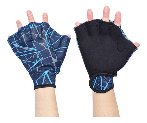 Guantes De Agua De Medio Corte Aletas De Mano For Hombres