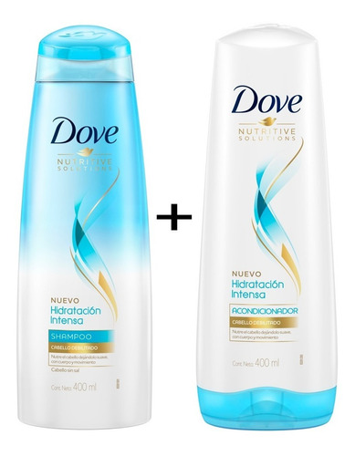 Dove Shampoo + Acondicionador Hidratación Intensa 400ml