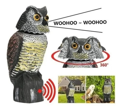 Imagen 1 de 4 de Búhos Espanta Pájaros 3.0