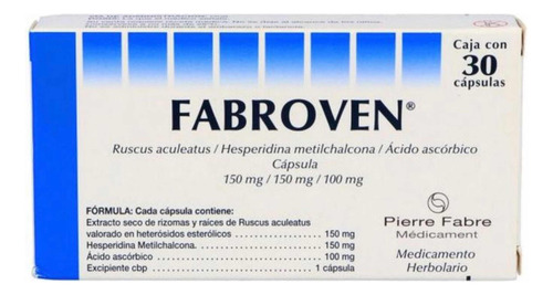 Fabroven Caja Con 30 Cápsulas