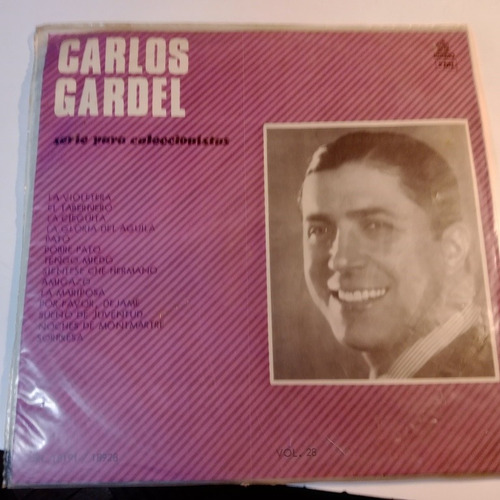 Carlos Gardel Vinilo Serie Para Coleccionistas 