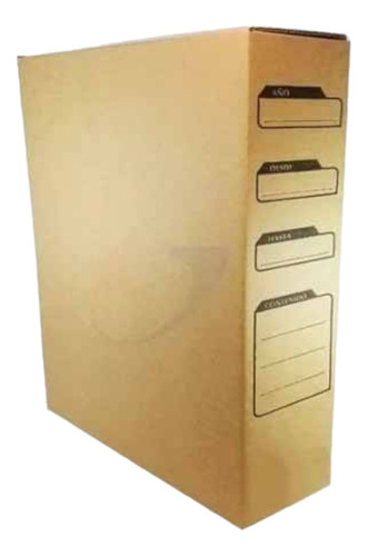 Caja De Cartón Archivadora Oficio Pack X3 Serviciopapelero