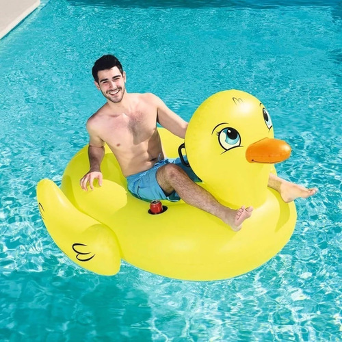 Colchoneta Inflable Para Piletas Pato Grande Bestway 41106