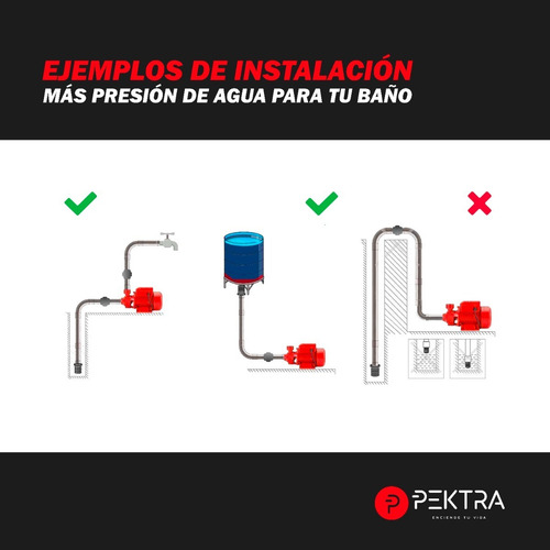 Imagen 4 de 8 de Bomba Periferica 0.5 1/2hp Elevadora Agua Bronce Coutas
