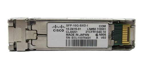 Rede Gbic Cisco Sfp+ Sfp-10g-bxd-i= Bidi Smf 10km