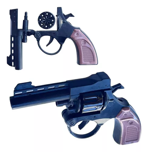 Arma De Espoleta Arminha Brinquedo Revolver De Espoleta Ramb