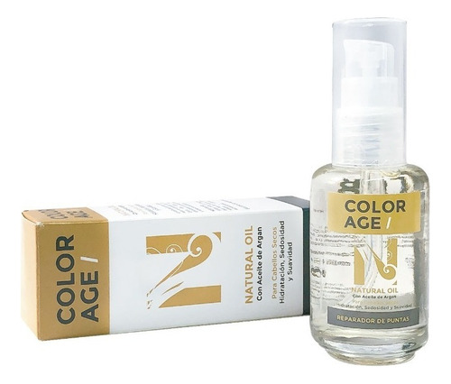 Serum Reparador De Puntas Natural Oil Color Age X 30ml 