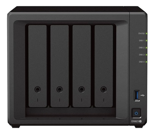 Nas Synology Ds-923 4 Bay Amd Ryzen R1600 4ddr4-ecc Tec