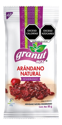 Arándano Natural Granut Mix 60g (12 Piezas)