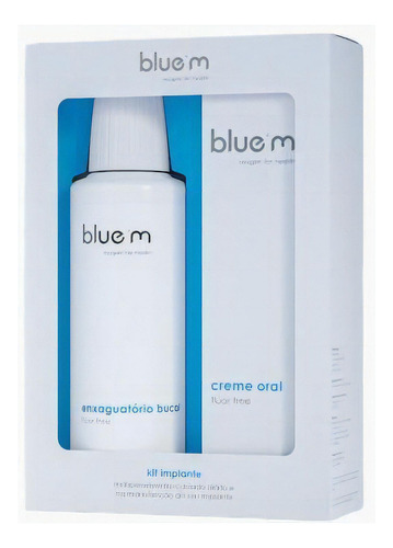 Bluem kit creme oral alta concentração de oxigênio 50ml