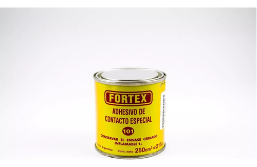 Adhesivo De Contacto Fortex 101 250cc Cemento Contacto 