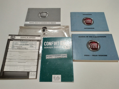 Manual Do Proprietário Palio Wk Advent 2014 (Usado)