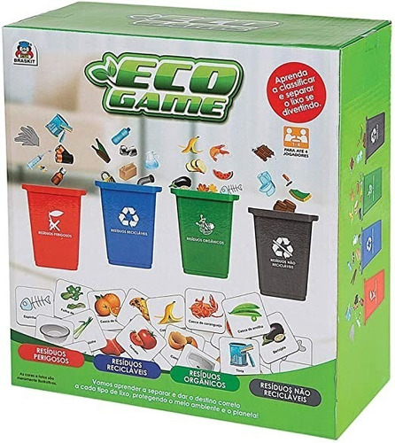 Jogo Eco Game Reciclar-braskit + Frozen 2 Mimics