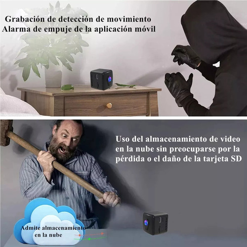 // Nuevo Mini Camara Espia 1080p Wifi Con Bateria Recargable