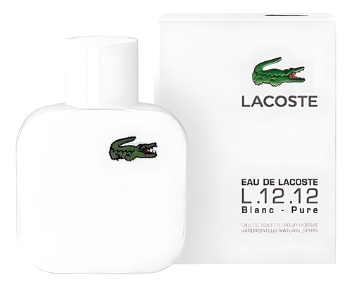 Perfume Lacoste L.12.12 Blanc Edt 100 -