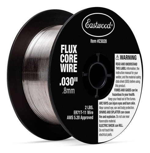 Eastwood .030 Flux Core Bobina Alambre Soldadura Para Metal