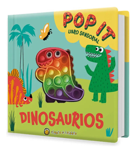 Dinosaurios Pop It Libro Sensorial Libro Para Niños 3369