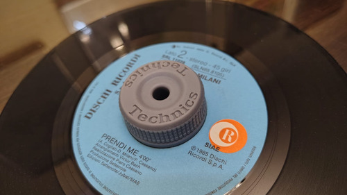 Adapter Para Disco Vinilo De 7 Pulgadas.. 45 Rpm Agua