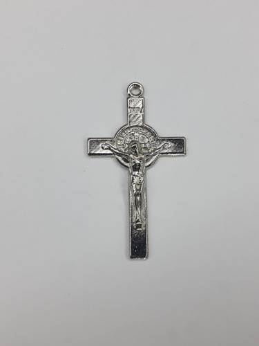 Kit 50 Crucifixo De São Bento Pra Confecção De Terço E Dezen