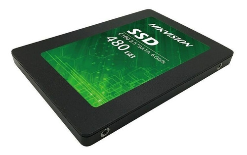 Imagen 1 de 6 de Disco sólido interno Hikvision C100 Series HS-SSD-C100/480G 480GB