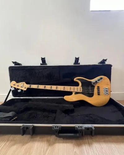 Contrabaixo Fender Jazz Bass Deluxe Natural | MercadoLivre