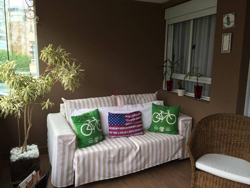 Imagem 6 de 17 de Apartamento À Venda No Morumbi, Rua Leonardo Cerveira Varandas, 50. 3 Suites, 141m². 2 Vaga De Garagem. Villa Almafi, Morumbi. - Ap5005